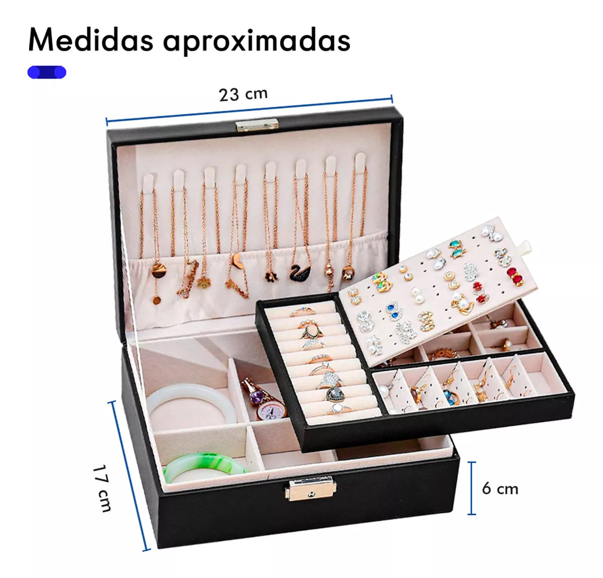Joyero personalizado grande